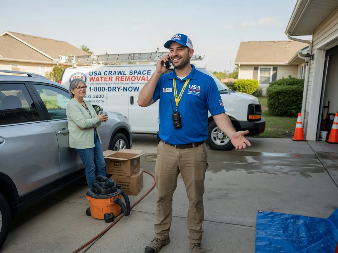 Crawl Space Water Removal Mansfield, TN FAQs